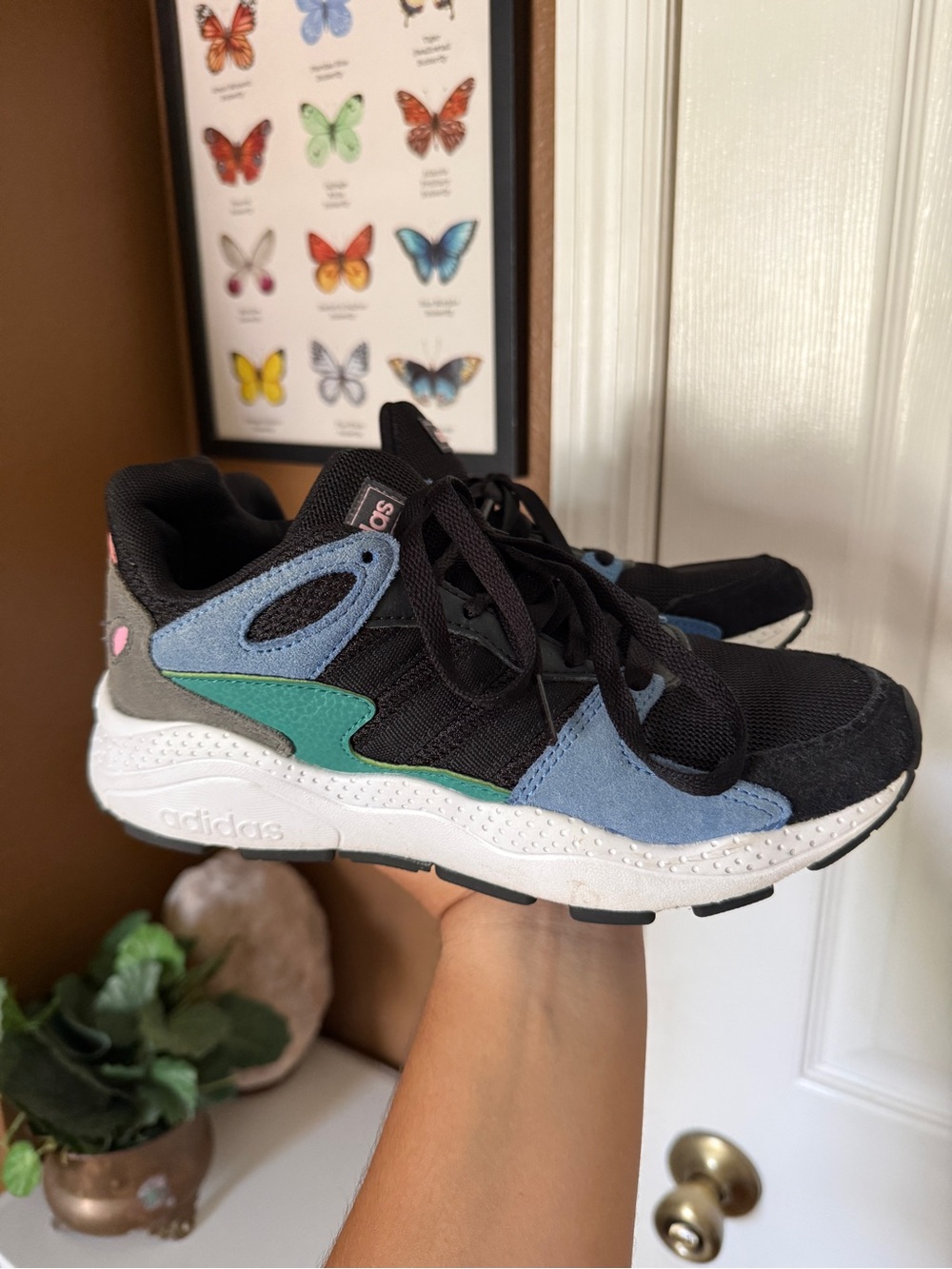 Adidas Cloud Foam Crazy Chaos Trainers / Size Youth 5
